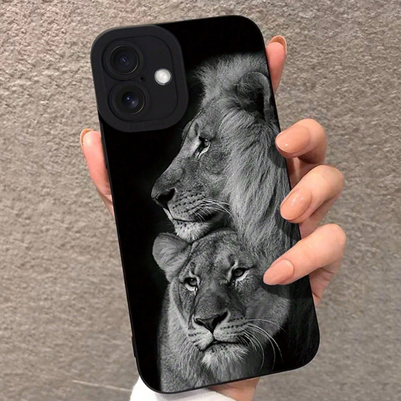 Perfume Pure Xs - Detailed and Perforated Colorful Lion Print