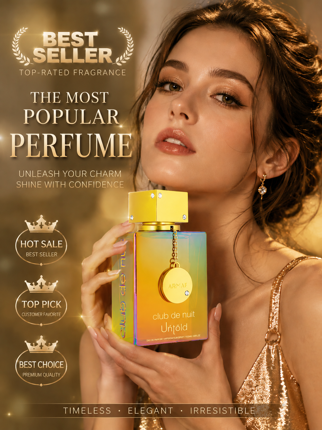 Perfume Jasmine Fragrance - Independence Day 4th of July Father