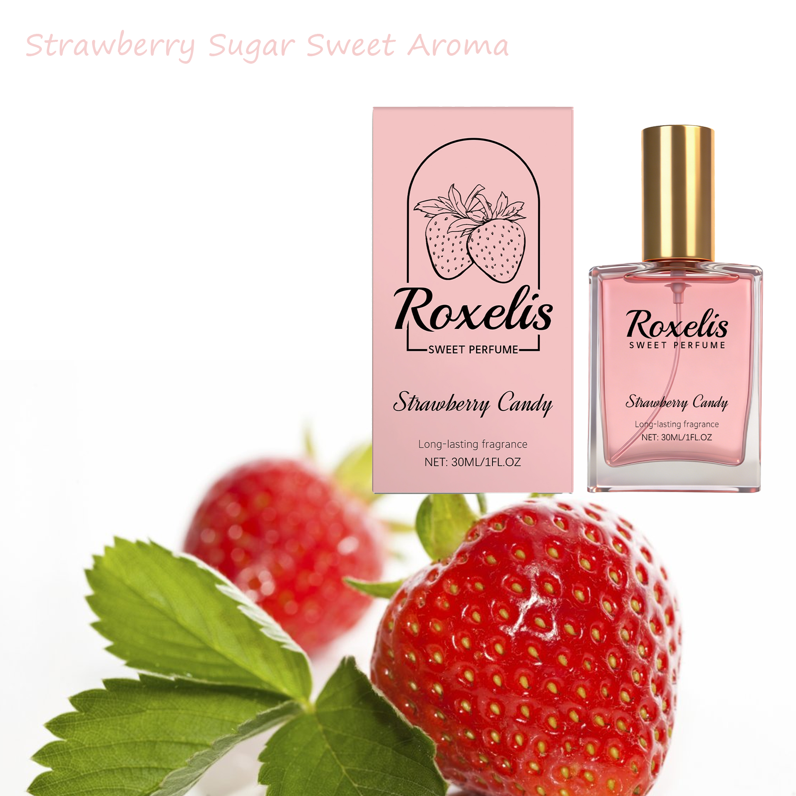 Strawberry Candy Sweet Fragran - Perfume Alcohol Fragrance recension och pris