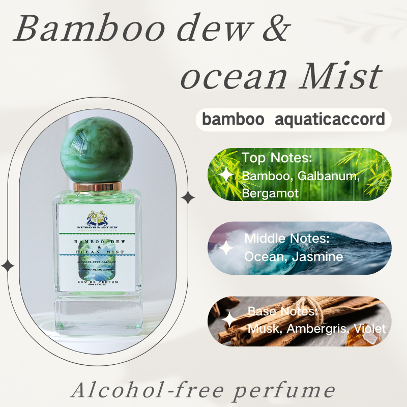 Bamboo Dew & Ocean Mist Alcoho - Perfume Jasmine Fragrance recension och pris