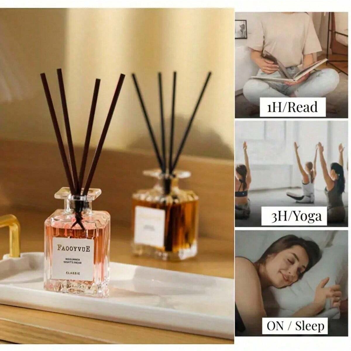 50ml Flameless Reed Diffuser A - Perfume Fragrance Stick recension och pris