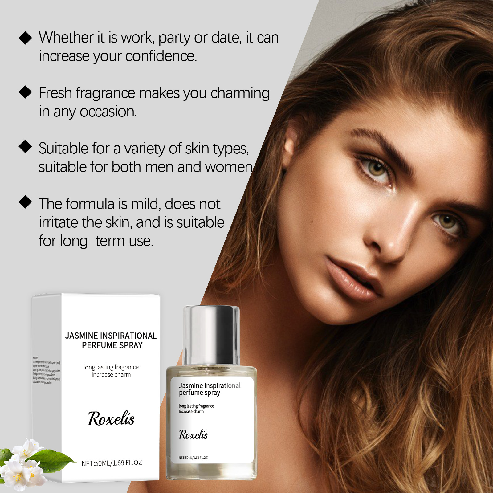 50ml Jasmine Perfume Spray - A - Perfume Jasmine Fragrance recension och pris