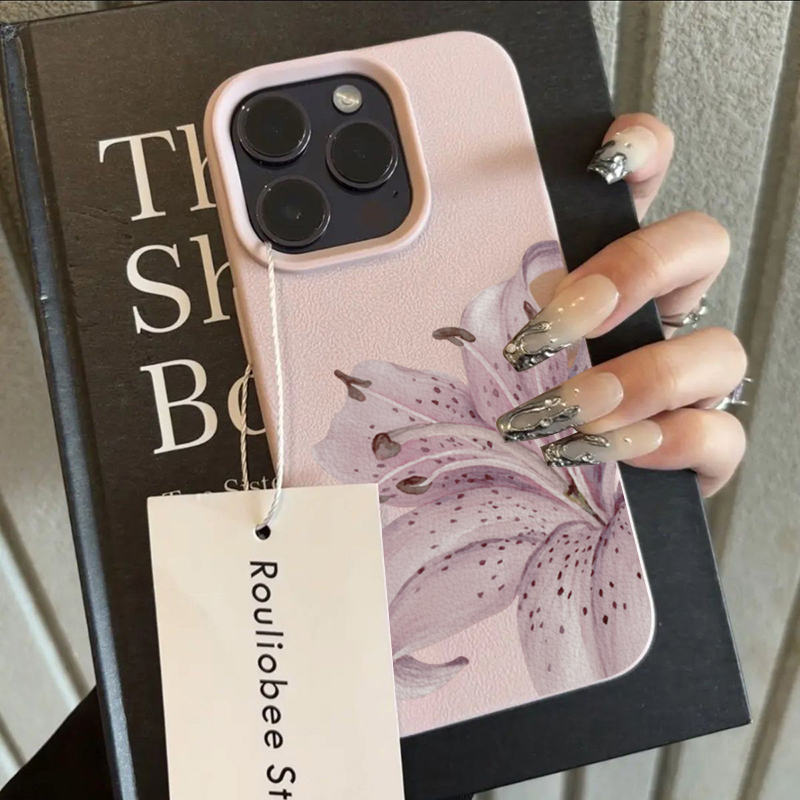 Purple Lily Flower Phone Case  - Perfume Pure Xs recension och pris