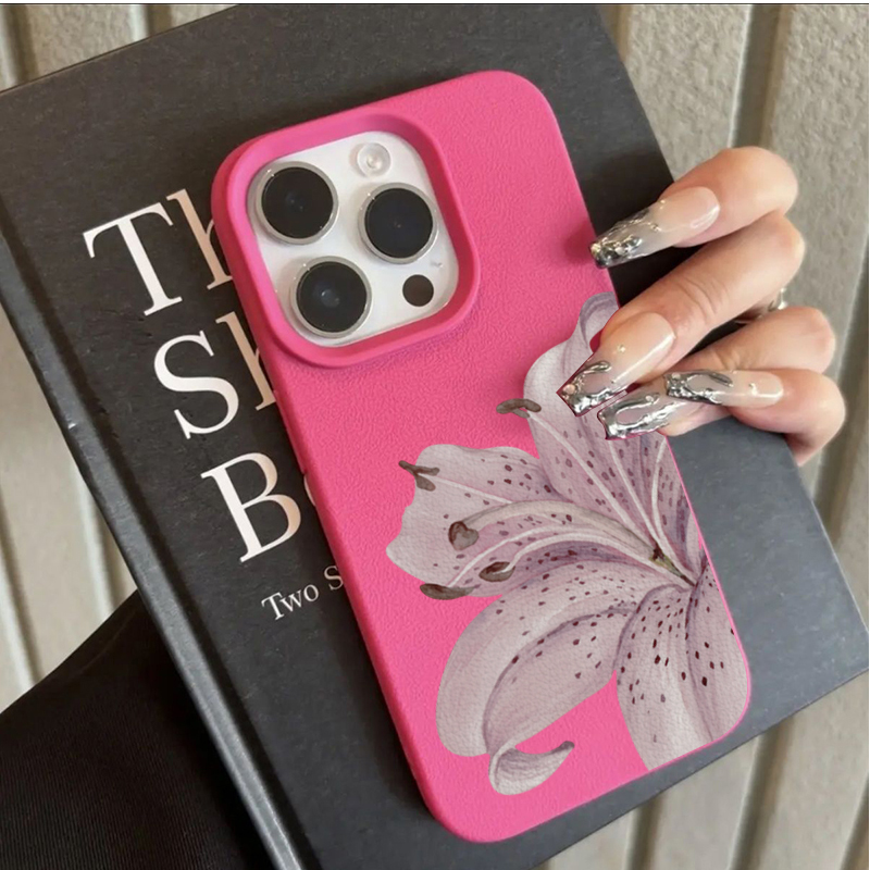 Purple Lily Flower Phone Case  - Perfume Pure Xs recension och pris