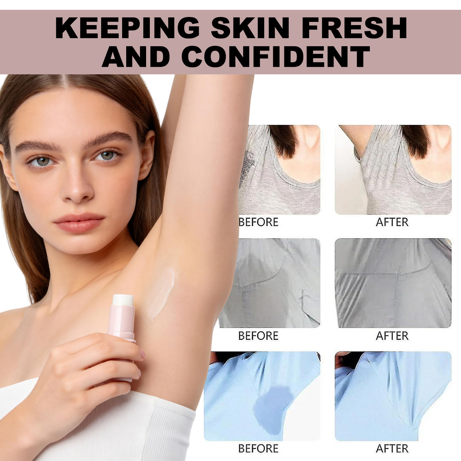 Portable antiperspirant stick, - Perfume Fragrance Stick recension och pris
