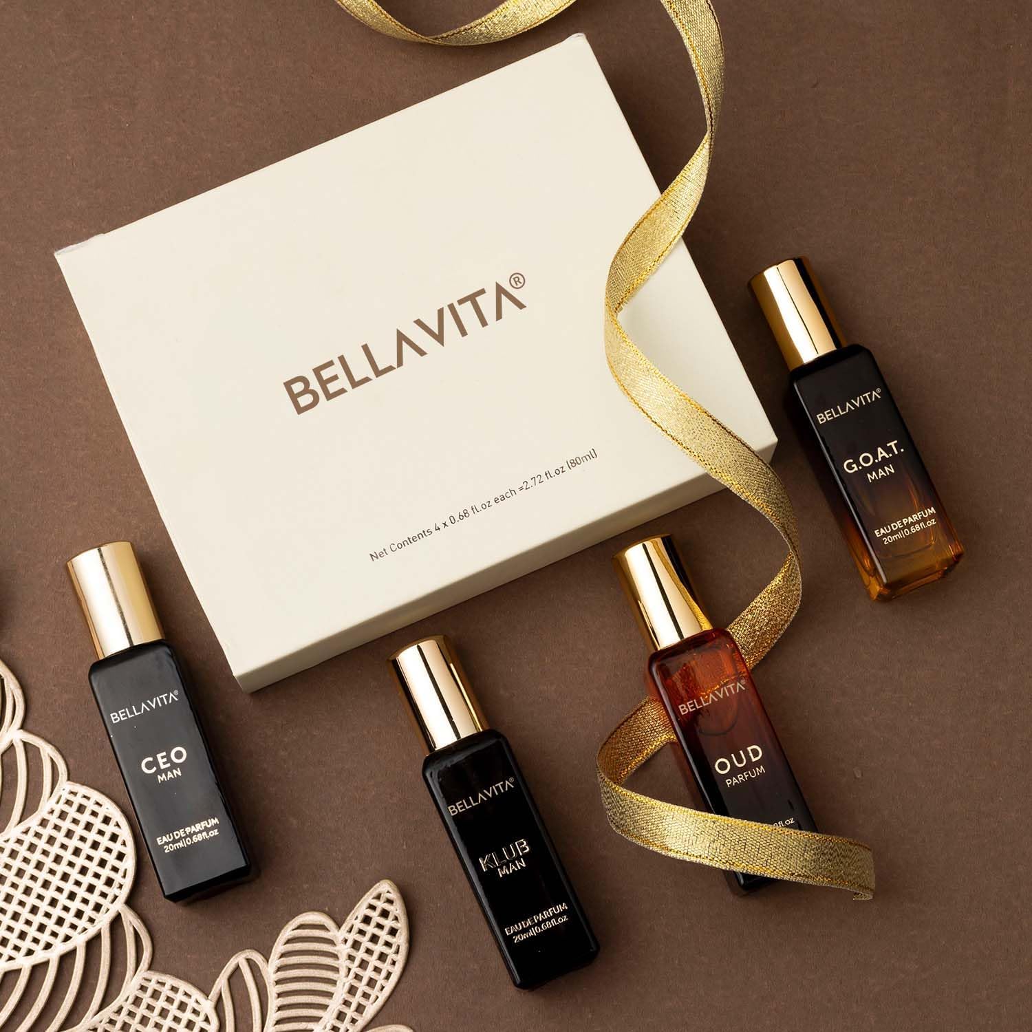 Bella Vita Portable 4x20ml Lux - Perfume Alcohol Fragrance recension och pris
