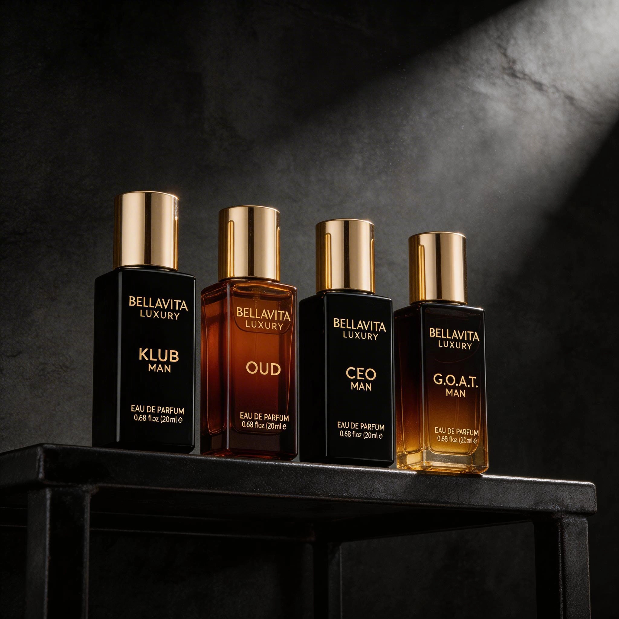Bella Vita Portable 4x20ml Lux - Perfume Alcohol Fragrance recension och pris